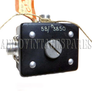 5B/3850 Junction Box, ignition fitted to Spitfire aircraft, but where we do not know but it apears in the Appendix A for Mk. 18, 19, 21, 22 and 24