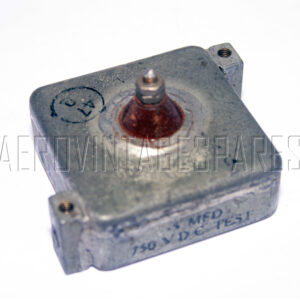 5C/1740 - Capacitor, Ex mod Military electrical spares and aircraft Spare parts