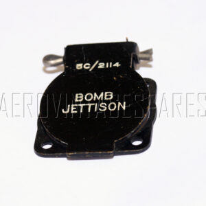 5C/2114 - Switch Cover Flap, Ex mod Military electrical spares and aircraft Spare parts