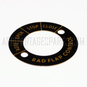 5CW/4097 - Plate Escutcheon, Ex mod Military electrical spares and aircraft Spare parts