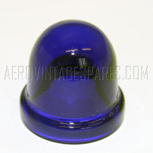 5CX/819 - Glass Blue, ex MOD military electrical spares and aircraft spare parts