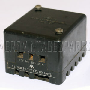 5CY/1615 - Cut Out Accumulator, Ex mod Military electrical spares and aircraft Spare parts