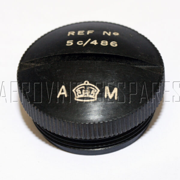 5CY/486 - Cap Blank, Ex mod Military electrical spares and aircraft Spare parts