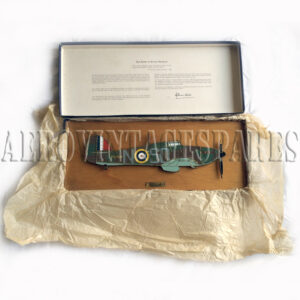 Unique and rare piece of aeronautica memorabilia from The Battle of Britain Museum, this original presentation box is personally signed by the well known, highly distinguished and decorated flying ace, Group Captain Sir Douglas Robert Steuart Bader, CBE, DSO and Bar, DFC and Bar, FRAeS, DL. The plaque is of a coloured mounted Hurricane Mk1, serial number P3059. This exceptional item of memorabilia would be a perfect addition to any collecttion.