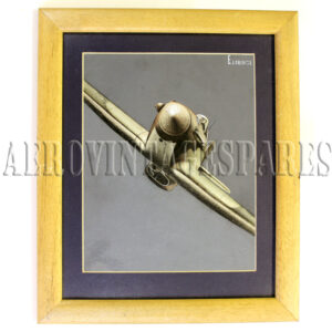 Fabulous Eldridge monochromatic style drawing of a flying Hurricane, framed and mounted with non-reflective glass.