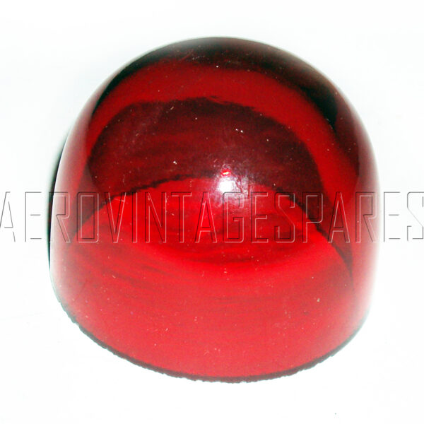 5CX/493 - Glasses Red, for Tail Lamp Type A, spare for CX/492 (see 5CX/490 for sealing ring)