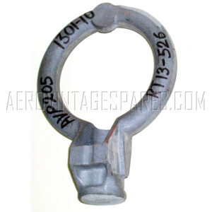 Control grip (round type), bare casting (aluminium), with drawing to machine it from