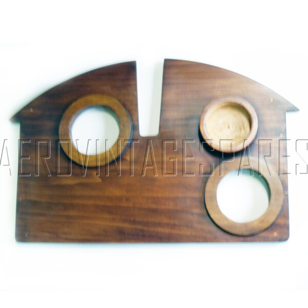 Sopwith Pup - Instrument Panel  Made from bass wood exactly as specified, complete with reinforcing battens and holes for main 1st WW instruments (these can be left out if required). Finished in Shellac.  Currently out of stock but we can make to order.