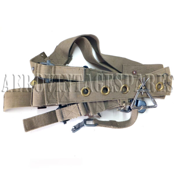 Sutton Harness  The classic vintage military and civilian harness used on countless aeroplanes from the end of WWI to WWII (and indeed after).  Brand new, from an original manufacturer's wooden crate but not used in the UK any more due to their age. A collector's and museum item only. Few left